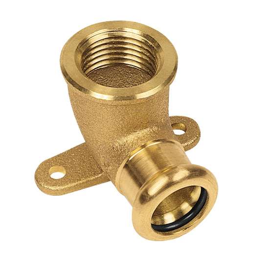 Afbeeldingen van BONFIX 833405 M-press brons water muurplaat 1