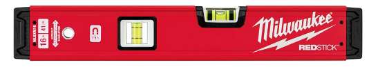 Afbeeldingen van Milwaukee REDSTICK Backbone 40 Magnetic - 1pc REDSTICK Backbone Box Level 40 cm Magnetic