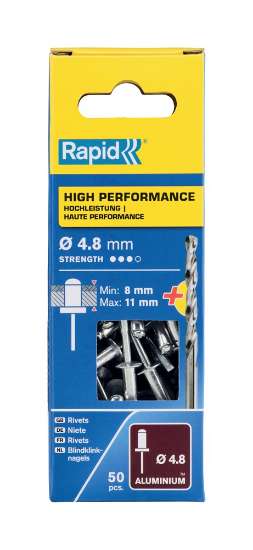 Afbeeldingen van Rapid Blindklinknagels High Performance Ø 4,8