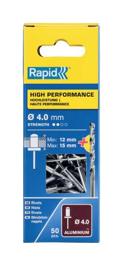 Afbeeldingen van Rapid Blindklinknagels High Performance Ø 4 x