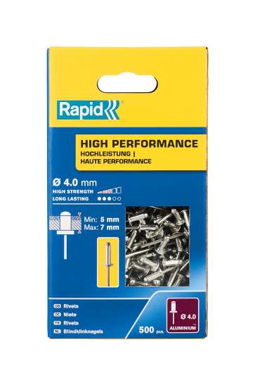 Afbeeldingen van Rapid Blindklinknagels High Performance Ø 4 x