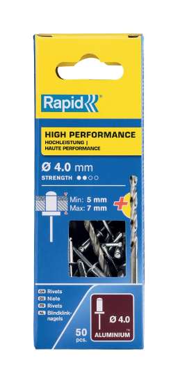Afbeeldingen van Rapid Blindklinknagels High Performance Ø 4 x