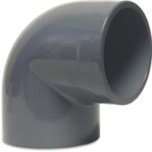 Afbeeldingen van Profec Nr. Knie 90° PVC-U 32 MM lijmmof