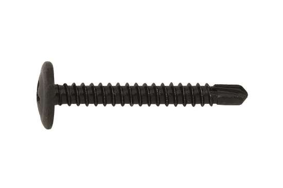 Afbeeldingen van Teks wafer-head ph-2 4,2x19mm zwart verzinkt