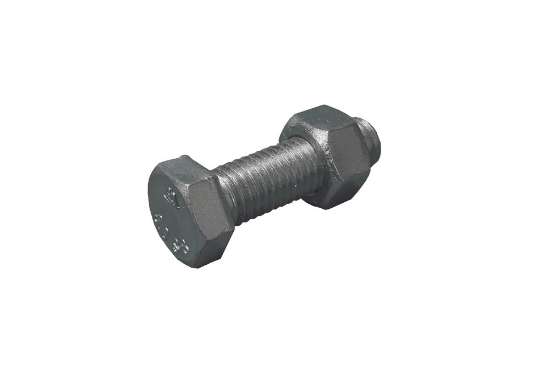 Afbeeldingen van Bout en Moer SB-set ISO-4017 4032 8.8 M16x50