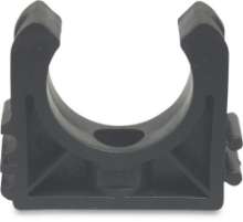 Afbeeldingen van Mega Buisklem 32 mm type 2 PP Zwart