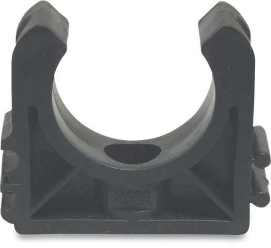 Afbeeldingen van Mega Buisklem 32 mm type 2 PP Zwart