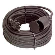 Afbeeldingen van Verlengkabel 10m 3x1,5 H07RN-F zwart IP44