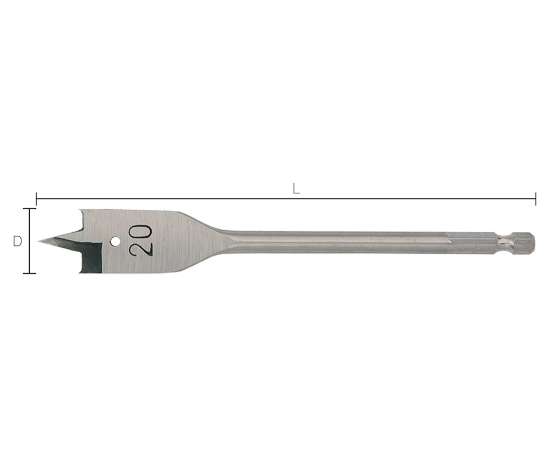 Afbeeldingen van Precisie Speedboor 8x152mm