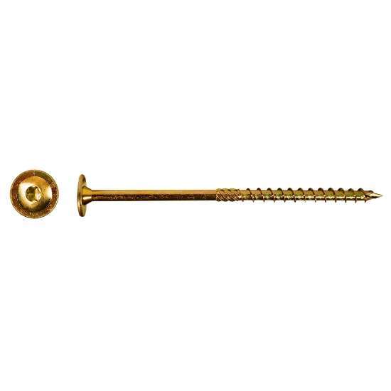 Afbeeldingen van Schotelkopschroef met P17-punt 8x180 torx-40