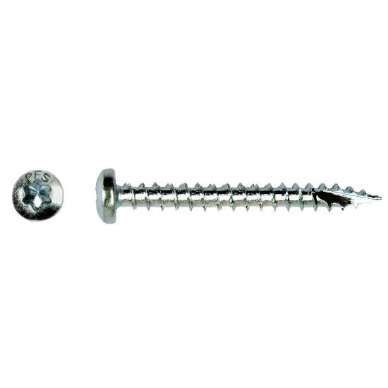 Afbeeldingen van Spaanplaatschroef bolkop P17-punt torx-20 ver