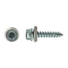 Afbeeldingen van Montageschroef type A 6,5x25 P17-punt + epdm-