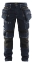 Afbeeldingen van Blåkläder/Werkbroek denim stretch X1900/1990/Marineblauw/Zwart/C58