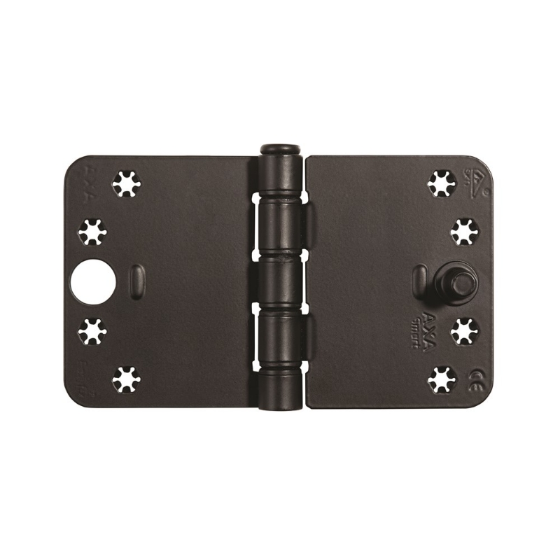 Afbeeldingen van Kantelaafscharnier gelagerd zwart 89x125x3