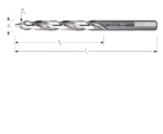 Afbeeldingen van HSS-G spiraalboor, DIN 338, type 'STEP-X', ø1,5