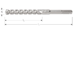 Afbeeldingen van Hamerboor SDS+ Quattro-X ø6,0x100/165