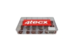 Afbeeldingen van 4Tecx Assortiment fiberringen 405-delig