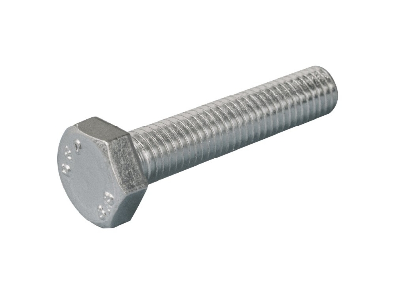 Afbeeldingen van M8 x 70 Zeskanttapbouten, staal verzinkt