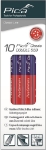 Afbeeldingen van Pica 10st 559 Dubbel potlood rood/blauw 17,5c