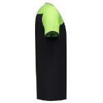 Afbeeldingen van T-SHIRT BICOLOR NADEN BLACKLIME XL