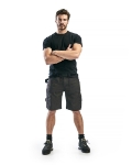 Afbeeldingen van Blåkläder/Short lichtgewicht/1526/Donkergrijs/Zwart/C46