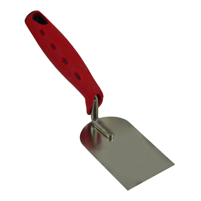 Afbeeldingen van Stukadoorsbandtroffel RVS 60mm 2K-softg