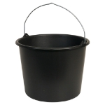 Afbeeldingen van Gripline-D 12 Emmer zwart, knopbeugel, L-scala