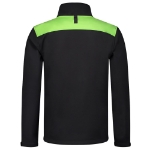 Afbeeldingen van SOFTSHELL BICOLOR NADEN BLACKLIME L
