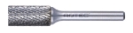 Afbeeldingen van HM-Stiftfrees, model B, Z6 / Kruisvertand / ø8x19x64xø6