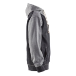 Afbeeldingen van Blåkläder/Hooded sweatshirt/3399/Zwart melange/Grijs/XL