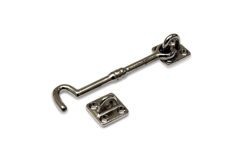 Afbeeldingen van Kajuithaak 100 mm vernikkeld