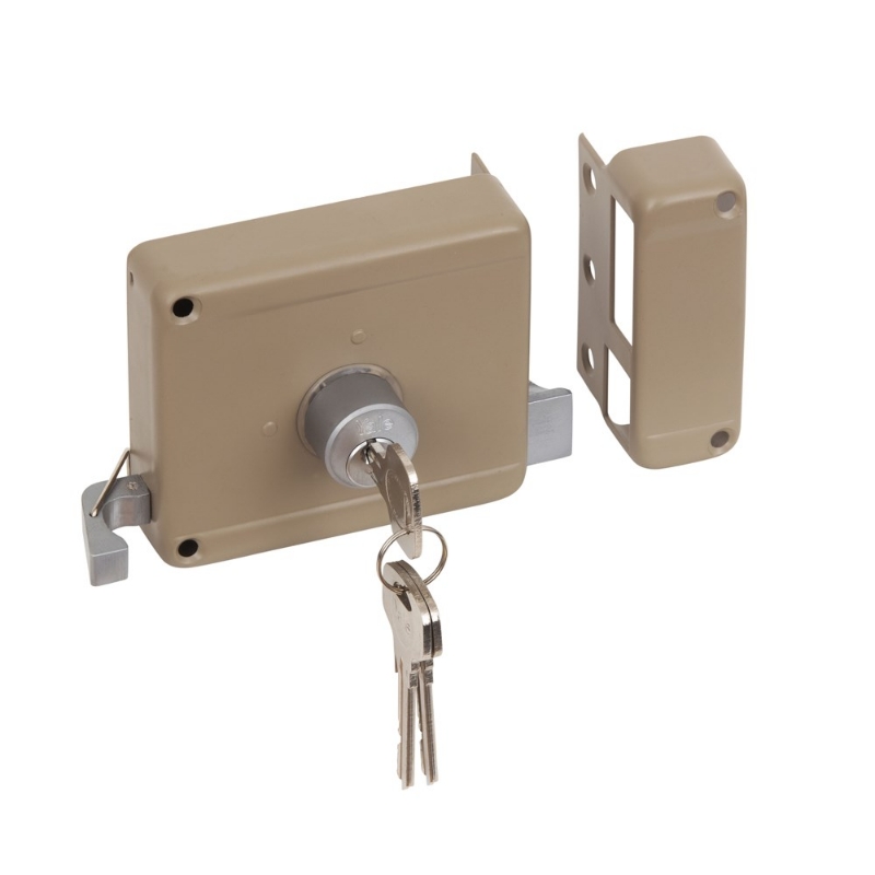 Afbeeldingen van YALE Oplegdeurslot - met vaste buitencilinder