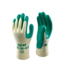 Afbeeldingen van Showa 310 Latex groen/geel, mt 9-L