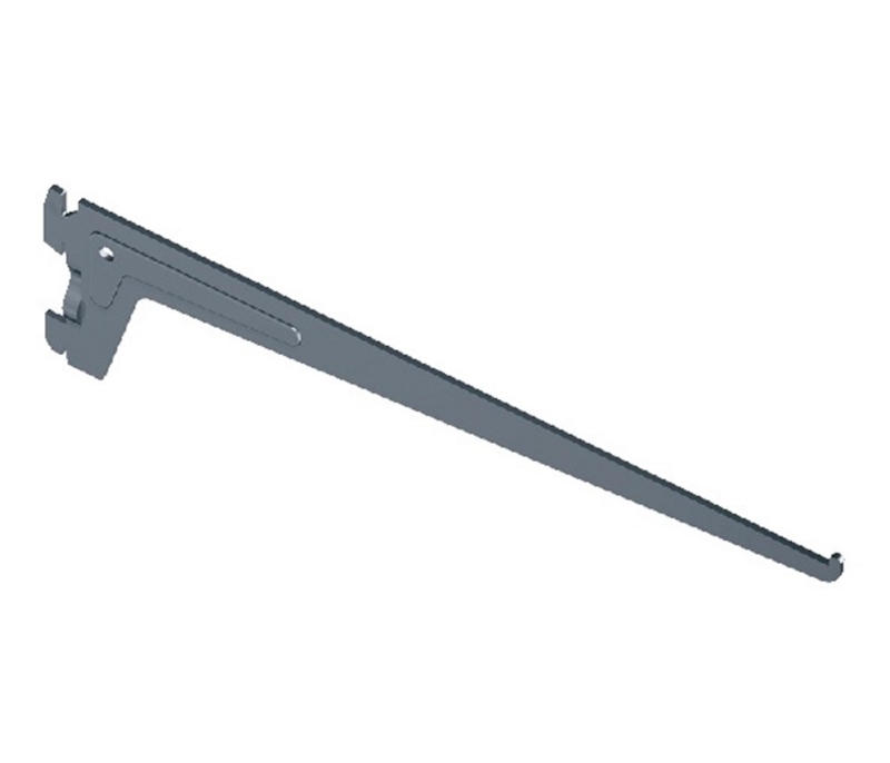 Afbeeldingen van Drager Element enkel 2-haaks sys 50 staal wit 40cm 10105-00601