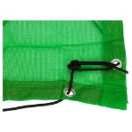 Afbeeldingen van Konvox Aanhangwnet fijnmazig met elastiek 2,5x4,5m Groen