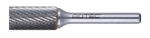 Afbeeldingen van HM-Stiftfrees, model B, Z3 / Spiraalvertand / ø6x18x50xø6