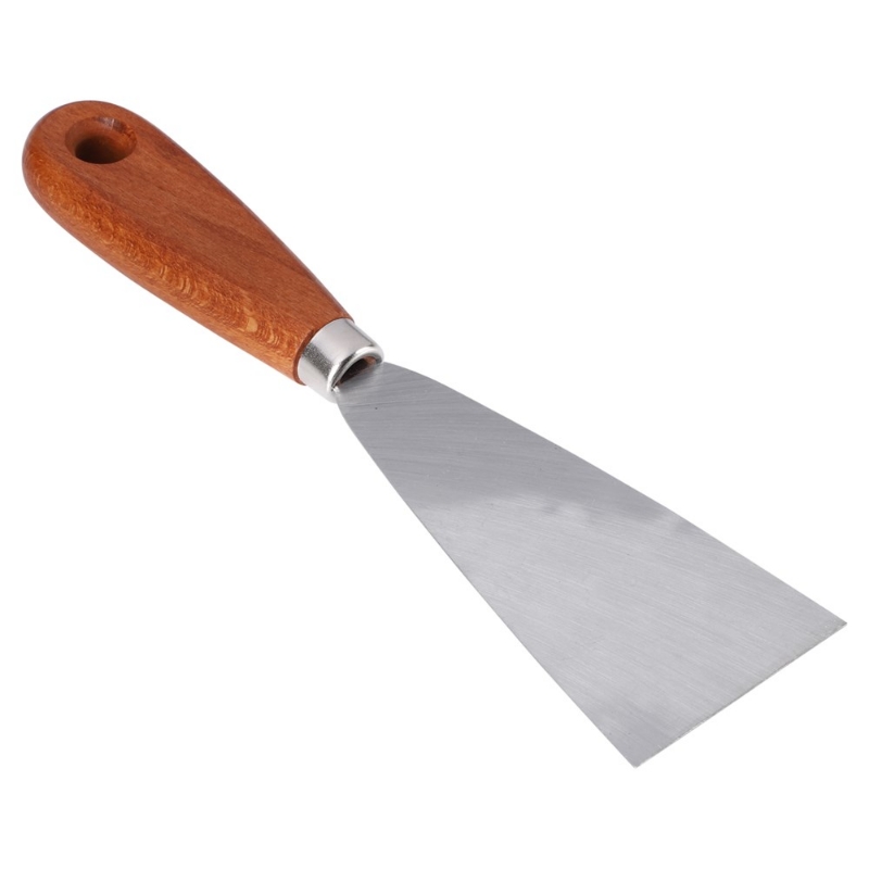 Afbeeldingen van Copenhagen Pro plamuurmes, Duits model, 6 cm, FSC houten handvat.