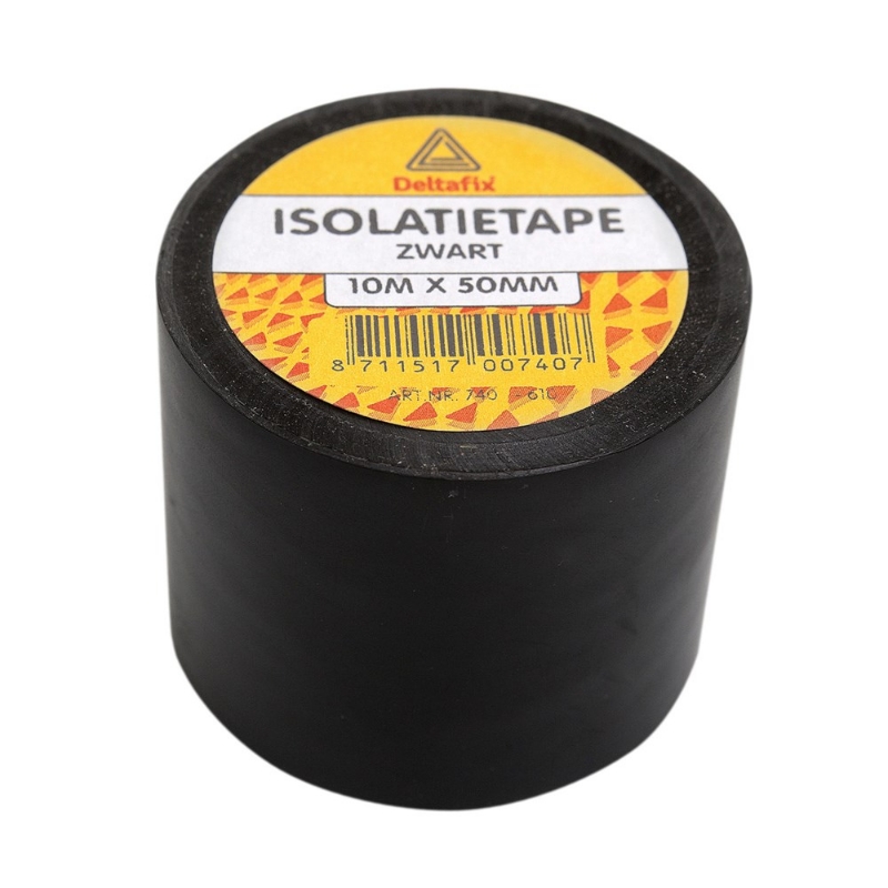 Afbeeldingen van PVC tape 50mmx10m geel d=0,13