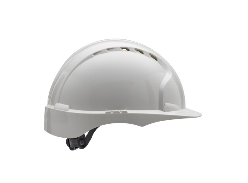 Afbeeldingen van Helm AJF170 EVO3 Mid Draaiknop Vented wit