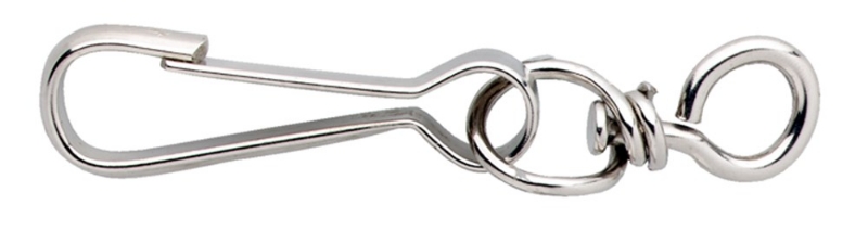 Afbeeldingen van Simplexhaak met wervel / DIN 5287 /  050 mm /