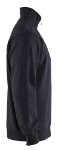 Afbeeldingen van Blåkläder/Sweatshirt Jersey 1/2 rits/3365/Zwart/M