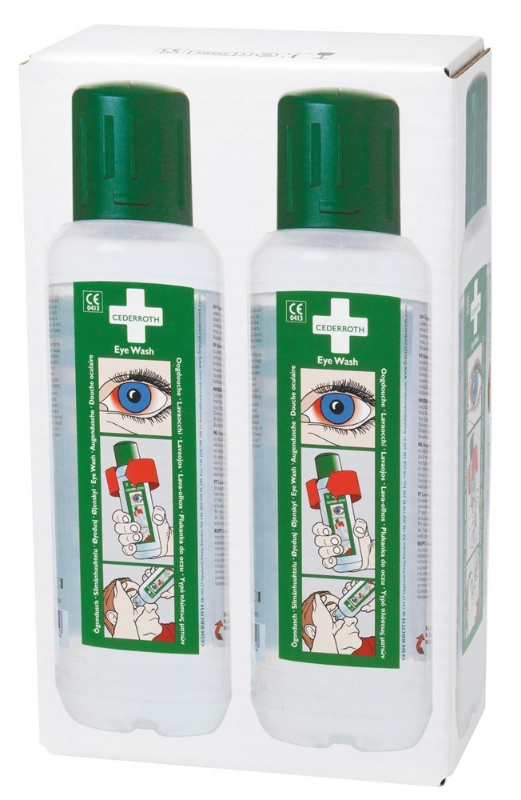 Afbeeldingen van Oogspoelfles 2 X 500 Ml, Cederroth