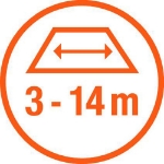 Afbeeldingen van ZWENKSPROEIER AQUAZOOM M E4