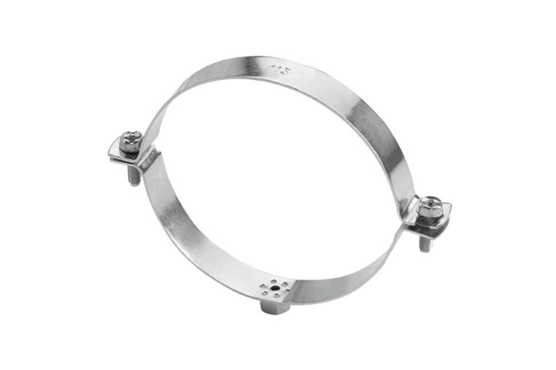 Afbeeldingen van Index AB-RA buisklem aansluiting M8 open dia 125mm verzinkt