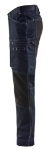 Afbeeldingen van Blåkläder/Service werkbroek denim stretch/1459/Marineblauw/Zwart/C54