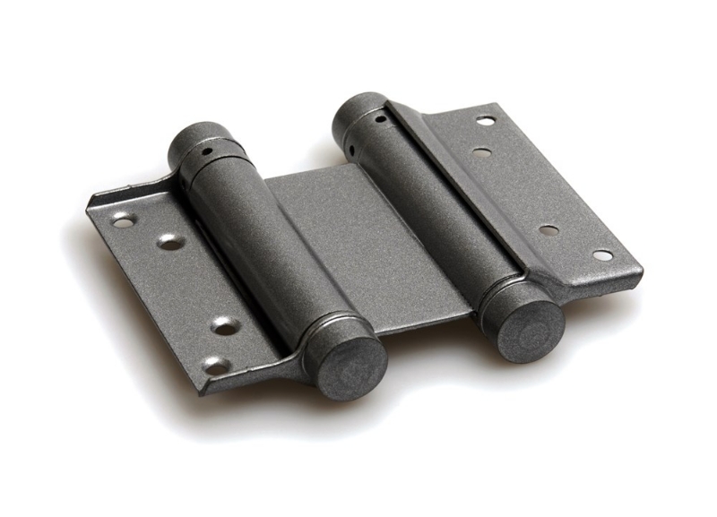 Afbeeldingen van Bommerscharnier dubbel 36/150mm zilvergrijs