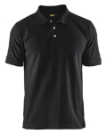 Afbeeldingen van Blåkläder/Poloshirt piqué/3324/Zwart/M