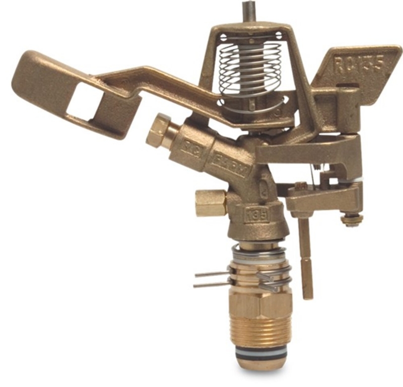 Afbeeldingen van AF Sektorsproeier messing 3/4" buitendraad 4,4 x 2,4 mm type RC 135