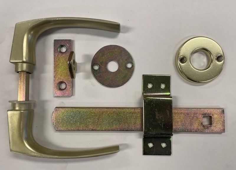 Afbeeldingen van TUINDEURSLUITING GEEL