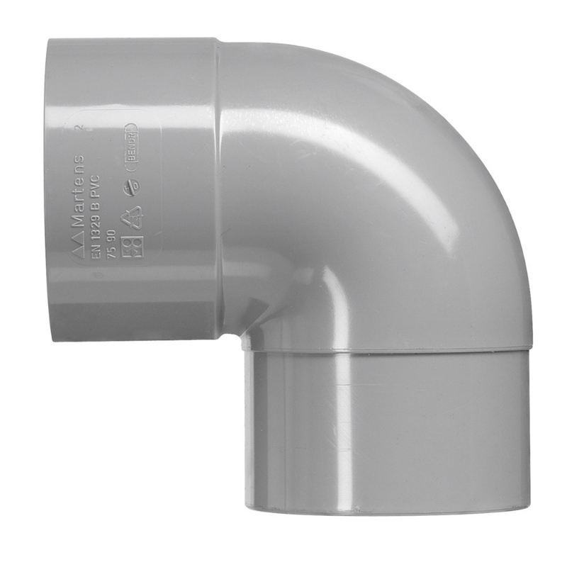 Afbeeldingen van 50mm bocht dw 1xlm 90